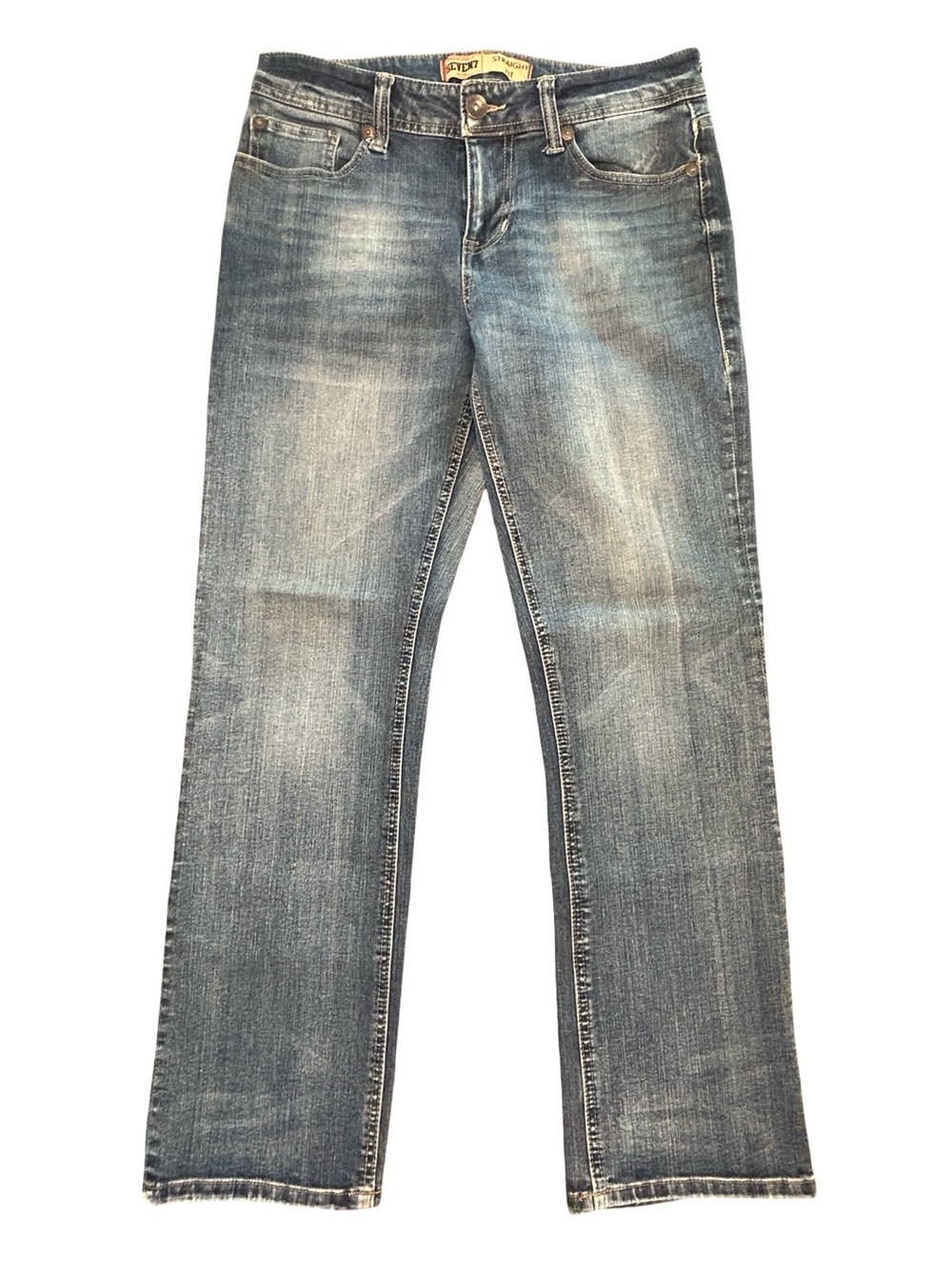 Men’s Seven7 straight-fit faded wash in brown tint style SN1364 30X30 EUC